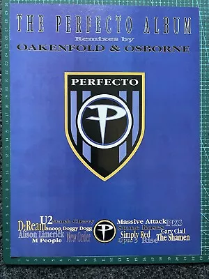 The Perfecto Album Paul Oakenfold A4 Poster/Original Magazine Ad • $9.95