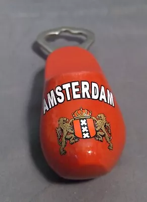 Vintage Beer Bottle Cap Opener Amsterdam Germany Souvenir  • $11.95