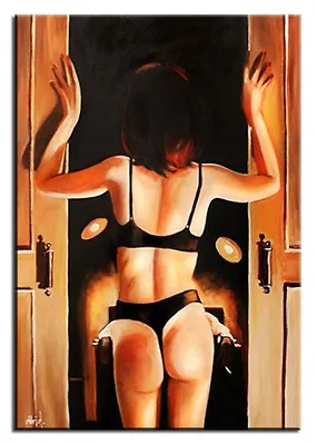 Jack Vettriano - 60x90cm Oil Painting Hand Painted Canvas Signed Decor Mural • £138.85