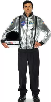 Underwraps Astronaut Jacket Silver Adult Men Costume Space 29925 • $17.08