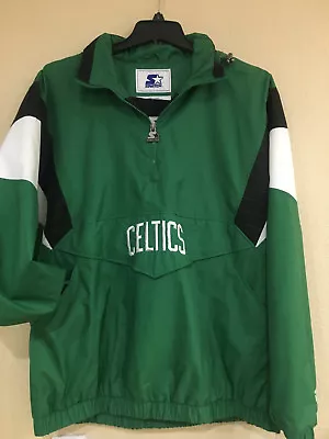 $109.99 • Buy Boston Celtics STARTER Men's Jacket NFL Licensed - THE BREAKAWAY Jacket 