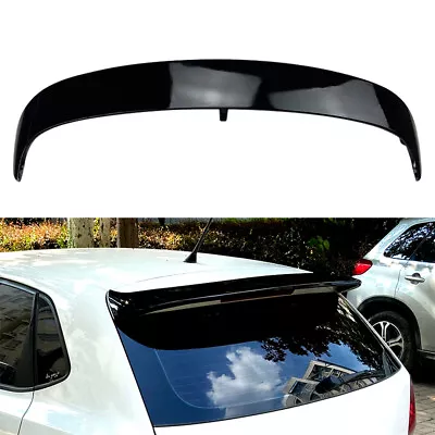 Rear Roof Spoiler Wing For Volkswagen Polo 6R 6C 2011-2017 Glossy Black • $86.17