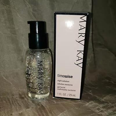 Mary Kay Timewise Night Solution 1oz Dry To Oily Skin 026919 New In Box NIB USA • $25