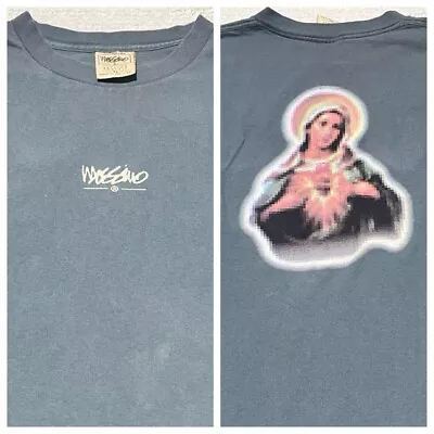 Vtg Mossimo Heart Of Maria Mens XL /2XL  Skate T Shirt USA Limited Edition • $40