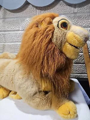 Disney Lion King 30  Adult Simba Mufasa Plush Hand Puppet Stuffed Animal • $28.70