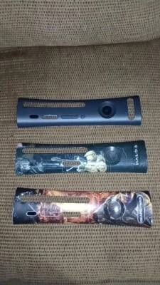 $13.50 • Buy Microsoft Xbox 360 Faceplate Solid Black, Halo 3, & Gears Of War