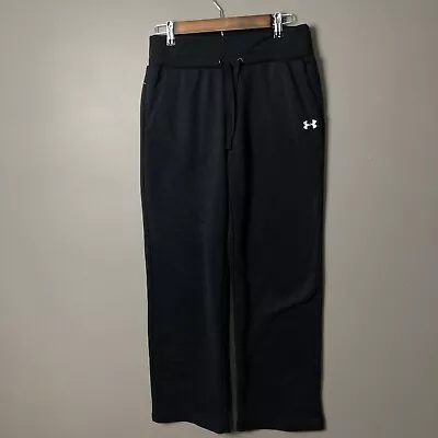 Under Armour Womens Sweatpants Size Small Black Activewear • $12.64