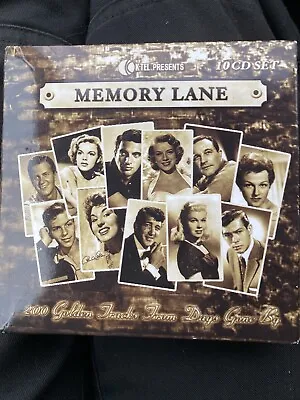 Memory Lane - Various Artists - 10 CD Set - Elvis  Rat Pack  Doris Day Et Al. • £14.99