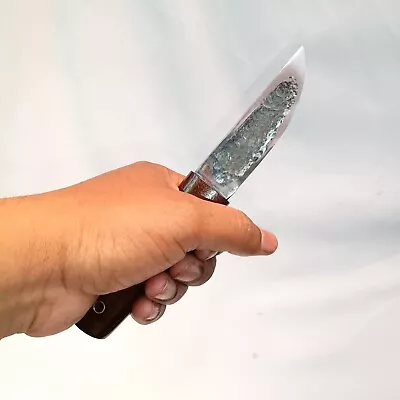 Yakut Knife Hand Forged 3  Inches Blade Righty Yakutian Siberian Crafting Knife • $119.49