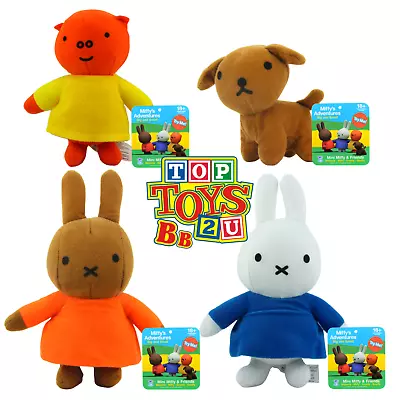 Miffy Adventures - Talking Plush Set Of All 4 Miffy Melanie Grunty & Snuffy. • $21.07