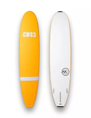 9'0  X 23 7/8  X 3 13/16 106.6L  Hybrid Foam Longboard Surfboard || M21 Sports • $360