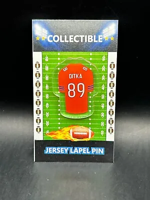 Chicago Bears Mike Ditka Jersey Lapel Pin-Classic RETRO Collectible-Duh BEARS! • $11.50