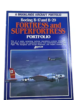 WW2 US USAAF Boeing B-17 And B-29 Fortress And Superfortress SC Reference Book • $10