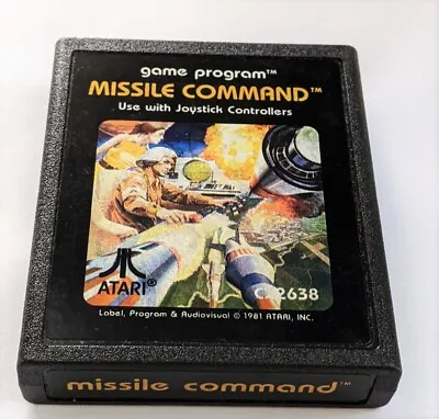 Missile Command (Atari 2600) Missle Clean Tested! Combine Shipping & Save! • $3.61