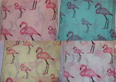 £6.99 • Buy Flamingo Design Scarf - Various Colours