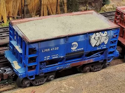 K-LINE   O  Weathered LIRR MTA Sand Hopper Car LONG ISLAND Runs With MTH Weaver • $55