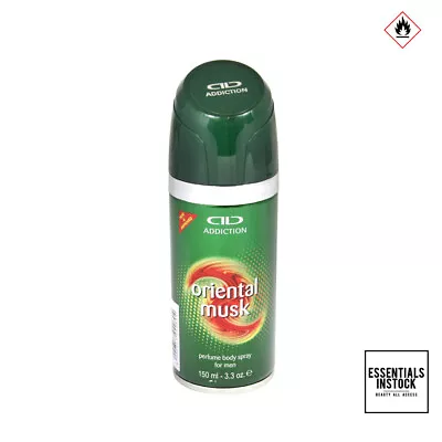 Addiction Oriental Musk Deodorant Body Spray For Men 150ml • £2.40