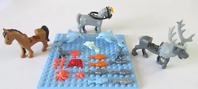 Lego - Animals - Mainly Friends Sets - Reindeer Horses And Sea Life - Bulk Lot • $28