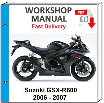 $8.99 • Buy Suzuki Gsx-r600 Gsx R600 2006 2007 Service Repair Shop Manual