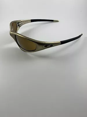 Oakley Straight Jacket Platinum Gold Iridium 04-258 1999 Version RARE • $219.99