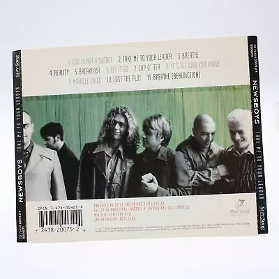 BACK INSERT ONLY Newsboys Take Me To Your Leader G2 7243 8 20075 2 4 • $1.09