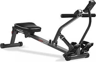 Sunny Health & Fitness Compact Adjustable Rowing Machine With 12 Levels Of Compl • $139