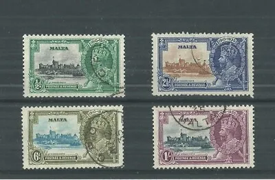 Malta 1935 Silver Jubilee Set Fine Used • $9.47