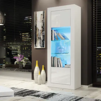 £169.90 • Buy Modern Sideboard Display Cabinet Cupboard TV Stand Living Room High Gloss Doors