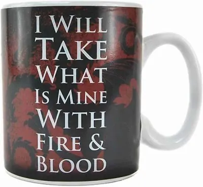 Game Of Thrones Daenerys Heat Change Mug 400ml - Official Licensed Product • £11.99