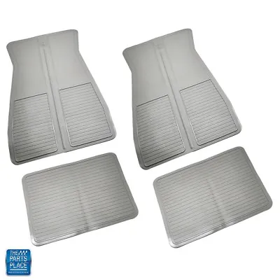 1973-87 GM A / F / G / X Body New Original Floor Mat Set - Grey • $119.99