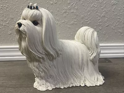 Danbury Mint Exclusive Maltese Dog Figure Sculpture  MUFFIN  • $35