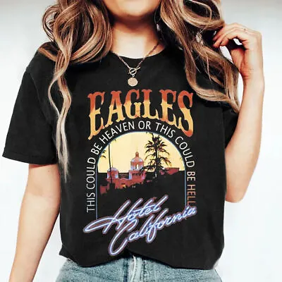 The Eagles Hotel California Tour T-Shirt Band Concert Vintage 2023 Rock Music NP • $6.89