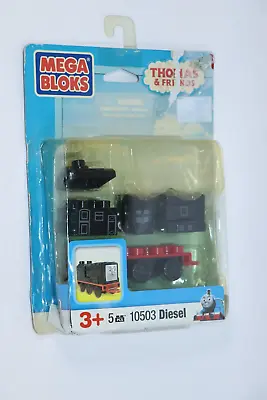 Mega Bloks Thomas & Friends 10503 Diesel Train Engine New Distressed Package • $29.77