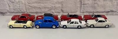 *BRAND NEW* Welly Diecast Lot Of 8 Classic Cars Beetle Camaro Z28 4.75 Inch • $49.95