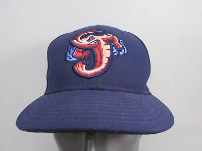 MILB Jacksonville Jumbo Shrimp New Era 59Fifty Fitted Cap Hat Men's 7 1/2  Blue • $22.90
