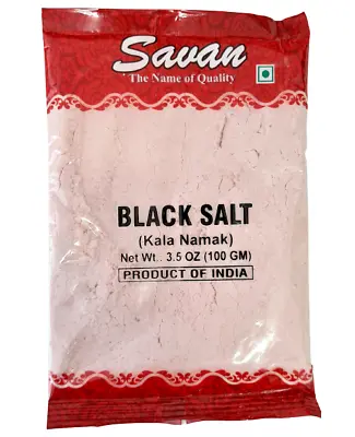 100g Black Salt Fine Vegan Himalayan - Kala Namak High Qualit • $6.40