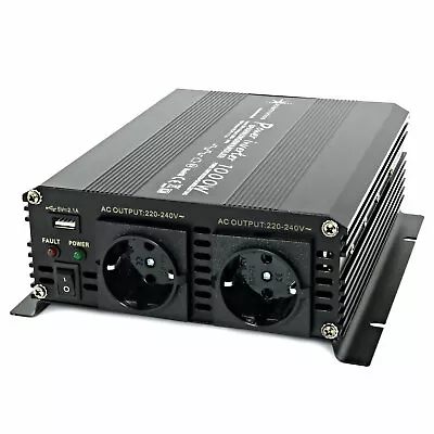 Voltage Converter 24V 1000 2000 Watt Inverter Inverters • £70.40