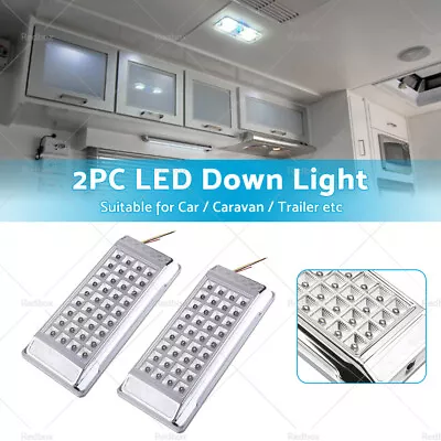 2PCS 12V LED Down Light Cabin Ceiling Lamp Boat Camper Trailer RV Caravan Lights • $17.76