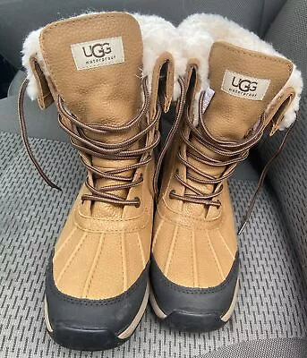 Women UGG Adirondack Boot III 1095141 Chestnut Size 9 100% Authentic New • $175