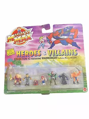 Vintage Mighty Max Heroes & Villains Collection #2 Lava Lord Mattel 1994 • $29