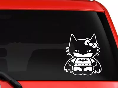 Hello Kitty Batman Cartoon Car Truck SUV Window Laptop Kitchen Wall Macbook • $8.99