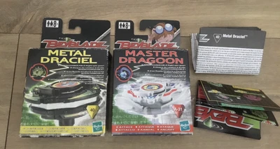 £5.99 • Buy Beyblade Metal Draciel + Master Dragoon Hasbro EMPTY Vintage Toy Box Only X 2