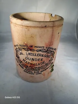 2lb James Keiller Dundee Marmalade Pot C1890’s  • £9.95