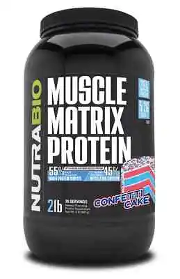 Nutrabio Muscle Matrix Protein 2lb • $49.99