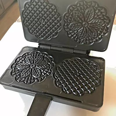 VILLAWARE Prima PIZZELLE BAKER Italian Cookie Maker 5000NS Non Stick Barely Used • $49.97