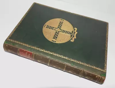 £45 • Buy 1905, Vicar Of Wakefield, Oliver Goldsmith, 24 Coloured Photographs FINE BINDING