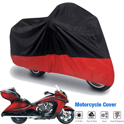 For 2011 Victory Vision Motorcycle Cover Outdoor Rain Sun UV Dust Waterproof 3XL • $32.23