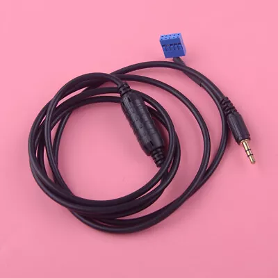 Car 3.5mm Male Interface Adapter AUX Input Mode Cable Fit For BMW 3 Series E46 • $8.83