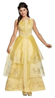 £134.92 • Buy Belle Ball Gown Adult Womens Costume Beauty And Beast Disney Princess