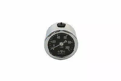 Liquid Filled Oil Pressure Gauge For Harley Davidson By V-Twin • $25